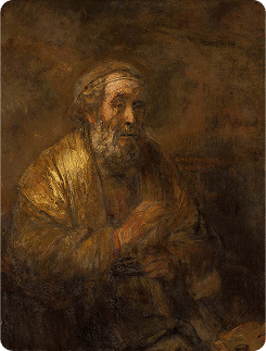 Rembrandt - Homeros, 1663