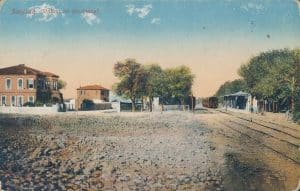 20. yy. başları. Bornova Tren İstasyonu (Altan Altın arşivi)