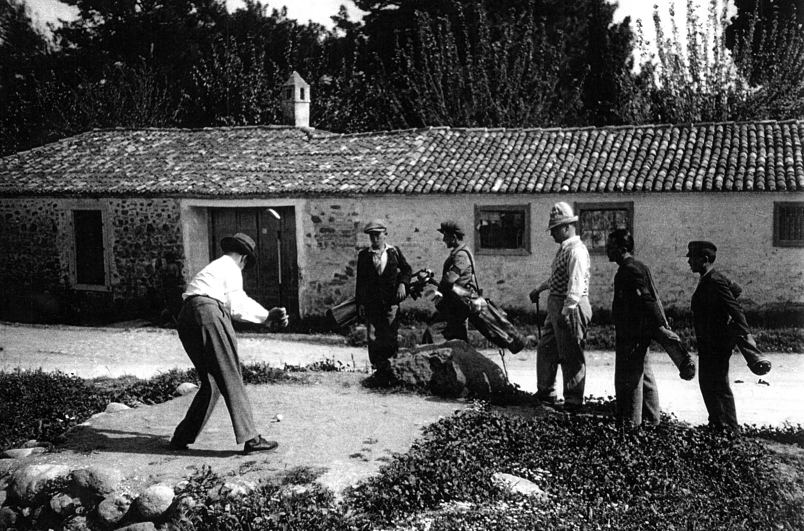 Golf oynayan levantenler