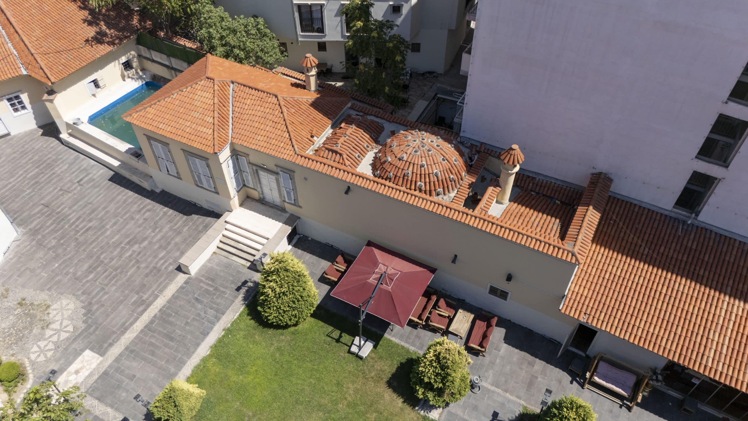 Dramalılar Köşkü ve Aile Hamamı